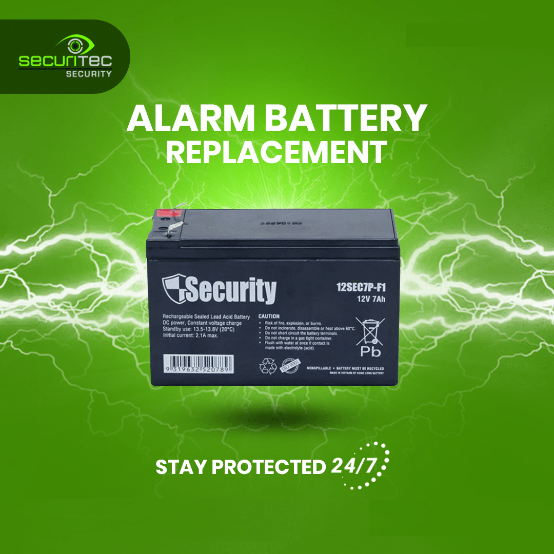 Alarm Battery Replacement