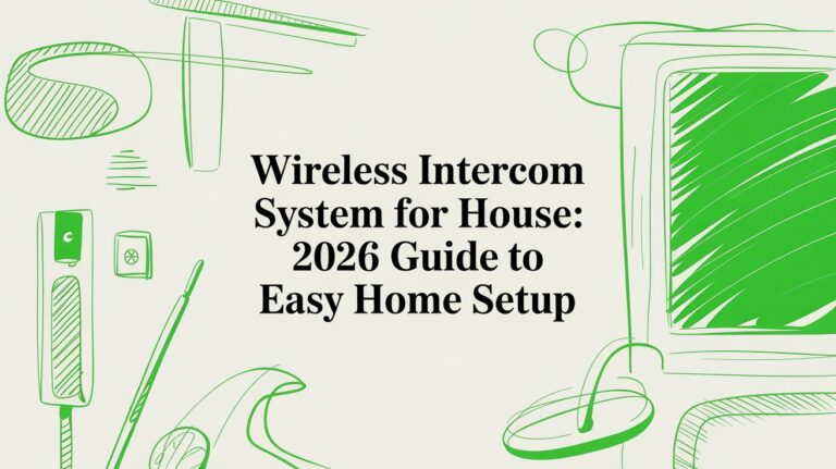 Wireless intercom system for house: 2026 Guide to Easy Home Setup