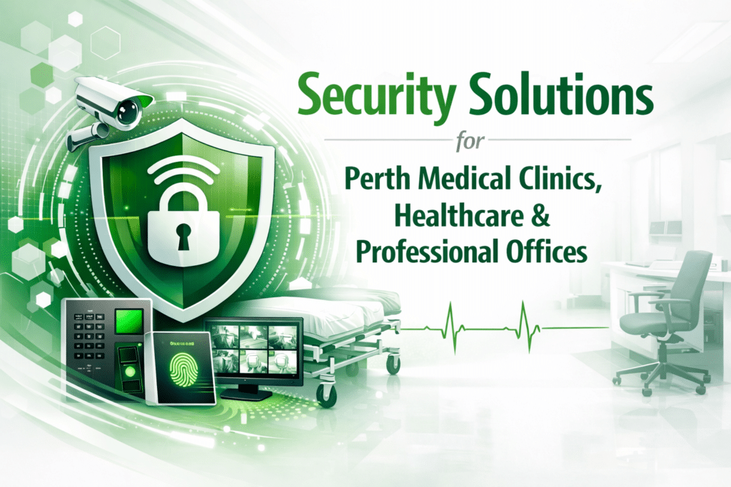 Commercial Security Solutions for Healthcare Industries in Perth
