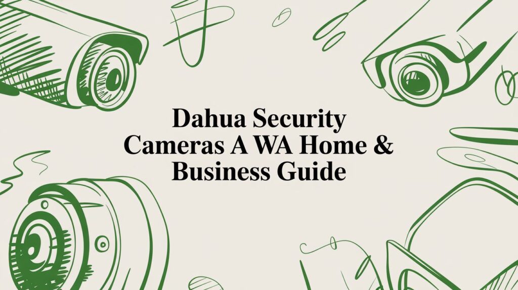Dahua Security Cameras A WA Home & Business Guide