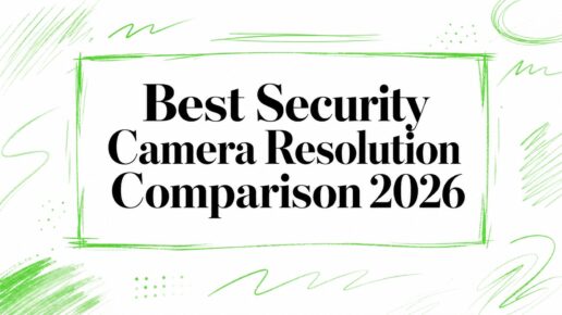 Best Security Camera Resolution Comparison 2026