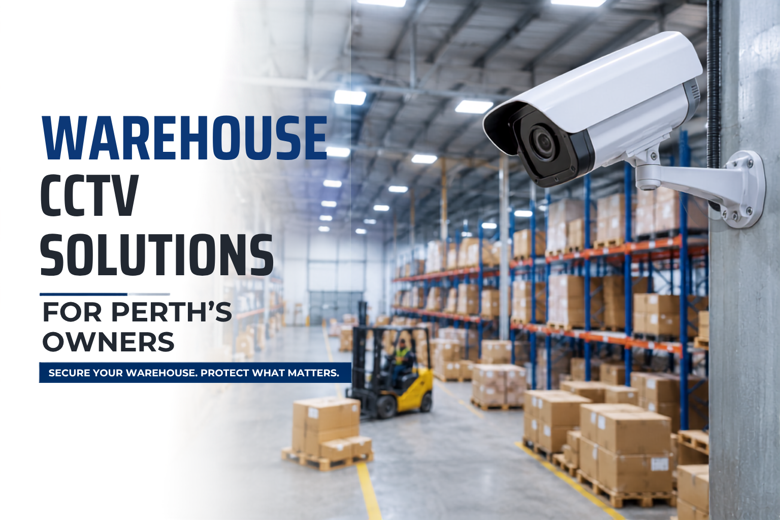CCTV for Warehouses: Protect Your Stock and Assets in Perth