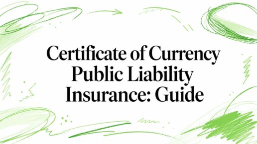 Certificate of Currency Public Liability Insurance: Guide